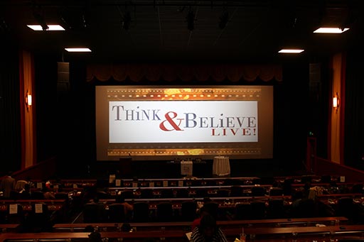 Think and Believe Live Stage